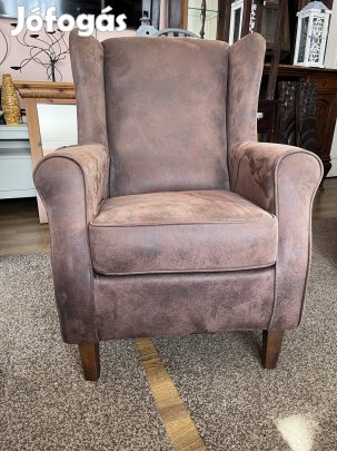 Nagyon szép andante bőr füles fotel 62000 ft bp.17 ker