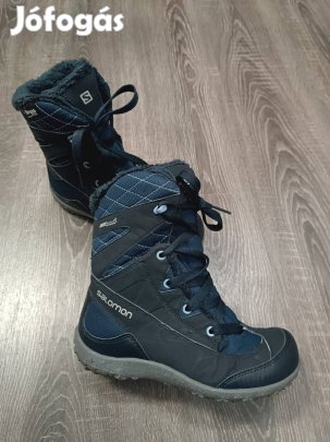 Nagyon szép vízálló Salomon hótaposó, csizma 37-es