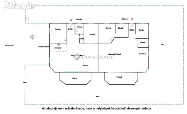 Nagytarcsai 193 nm-es ház eladó