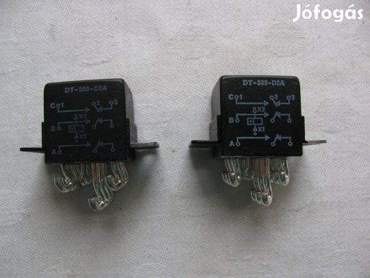 Nagyteljesítményű relé, DT-500-D2A