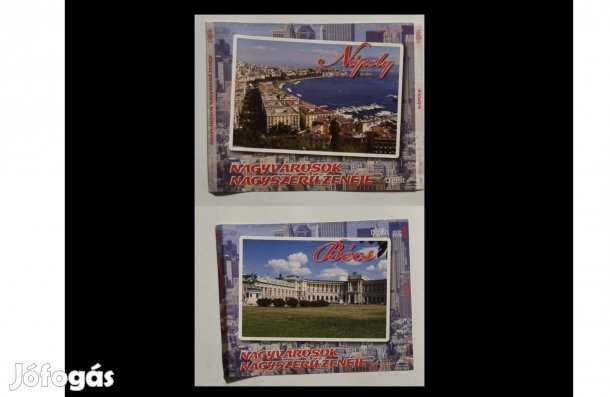 Nagyvárosok nagyszerű zenéje Bécs (3CD) és Nápoly (3CD)