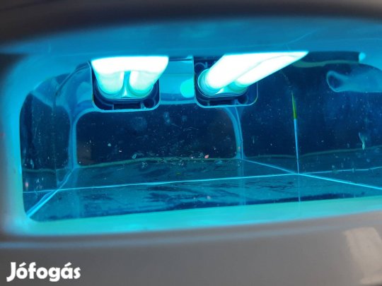 Nail Gél 2x9W-os UV körmös lámpa tükrös