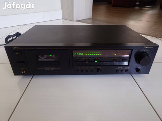 Nakamichi CR-3 High-end 3 fejes kazettás magnó deck - gyűjtőknek!