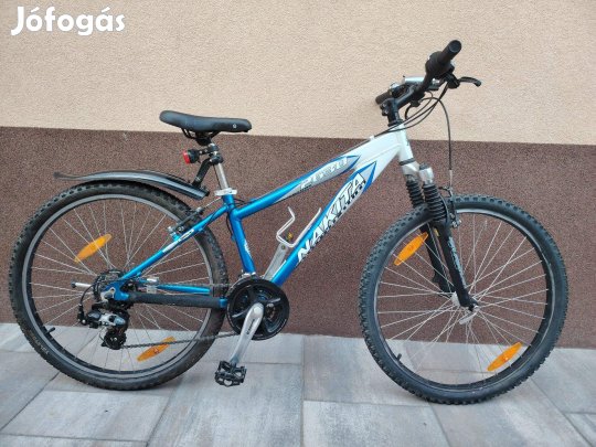 Nakita 26"-os minőségi ejtett aluvázas, teleszkópos, MTB