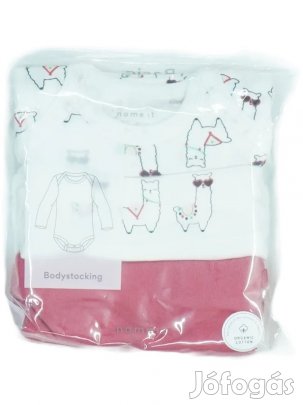 Name it Új (címkés) Lány Csomag - Body (Méret: 74)