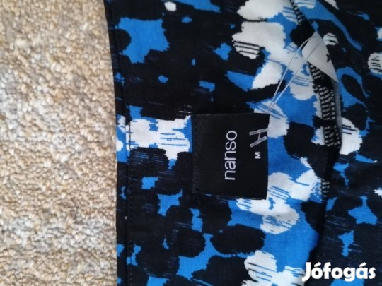 Nanso kék virágos női felső M