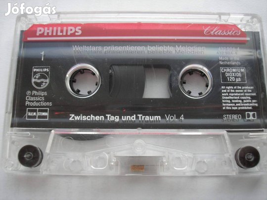 Nap és álom között - Vol 4 , műsoros kazetta , BASF króm