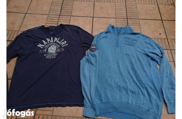 Napapijri pulóver Camp David pulóver XL 2db