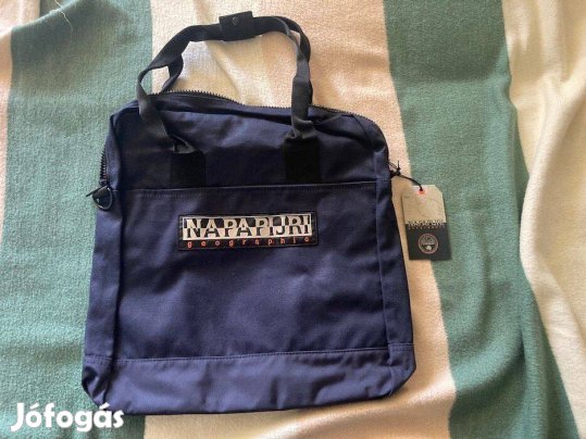 Napapijri táska, kék oldal táska, válltáska