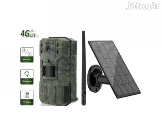 Napelemes Vadkamera 4G SIM kártyás!