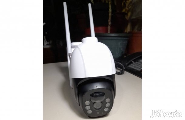 Napelemes forgatható kamera