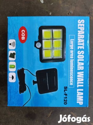 Napelemes mozgásérzékelős led lámpa eladó!!