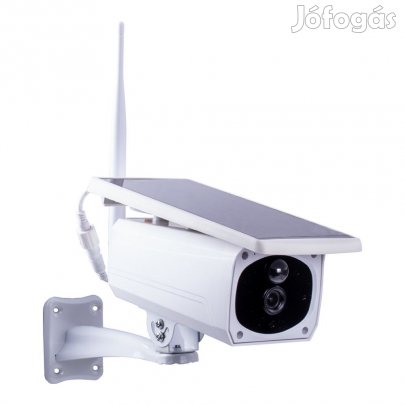 Napelemes vezetk nlkli WIFI IP-kamera FULL HD 1080P, AI, PIR rzk