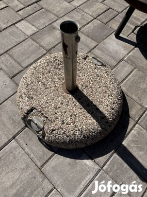 Napernyő tartó beton eladó