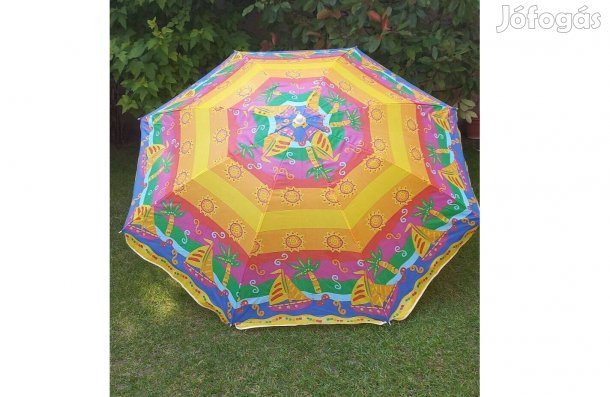 Napernyő újszerű állapotban, szép színekkel, billenthetően