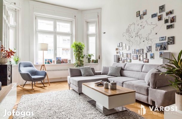 Napfényes családi otthon Újlipótvárosban a Gogol utcában