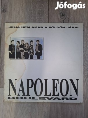 Napoleon Boulevard Júlia nem akar . bakelit lemez 