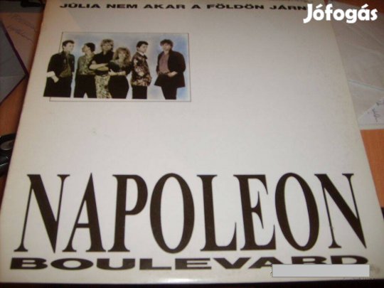 Napoleon Boulevard - bakelit lemez eladó kiváló állapotban!