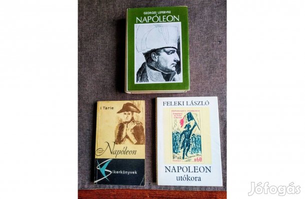 Napoléon Napóleon utókora több könyvmegállapodás Szerinti DB ÁR