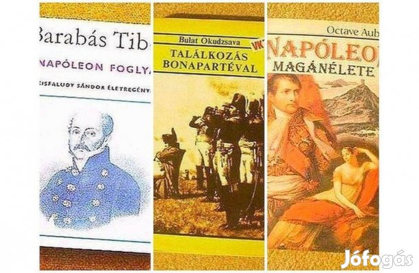 Napóleon könyvek - 3 kötet