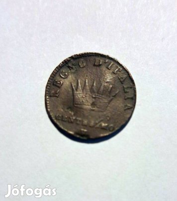 Napóleoni Itáliai Királyság 1811 1 Centesimo bronz