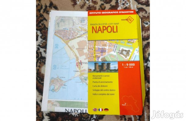 Napoli - Nápoly térkép