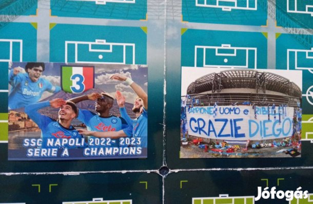 Napoli rajongói focis kártya