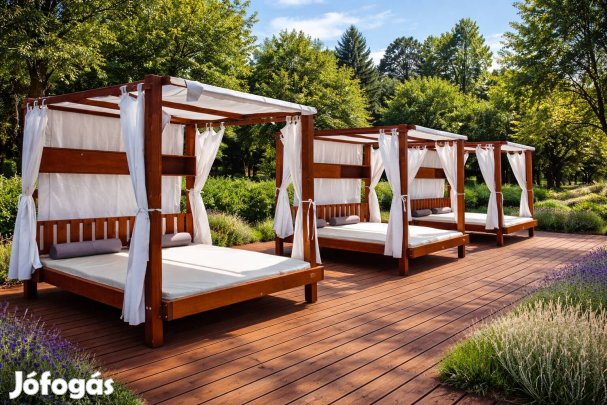 Napozóágy 140 x 200 méretben. kerti bútor 