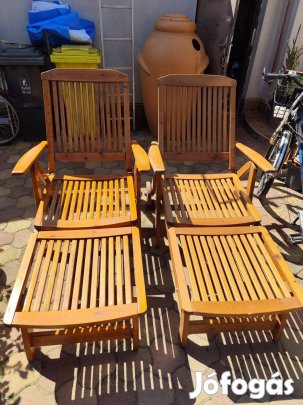 Napozóágy 2 db egyben