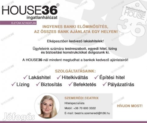 Nappali + 3 szobás ház eladó Kerekegyházán 2026-os átadással!