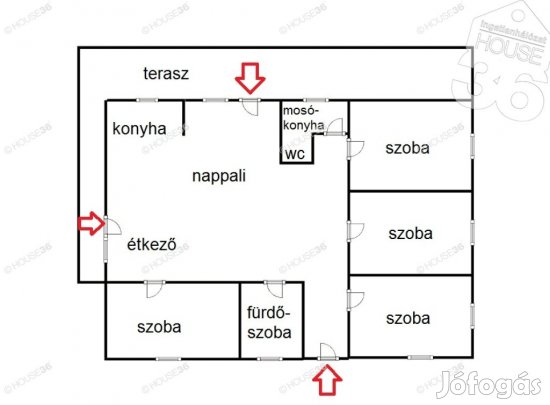 Nappali + 4 szobás 2024-ben épült családi ház!