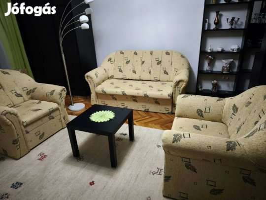Nappali bútor szett.1 db.kanapé,2 db.fotel