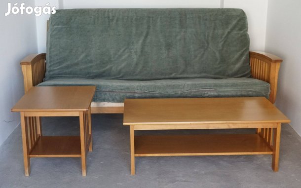 Nappali bútor szett - tömörfa - nyírfa