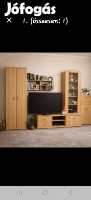 Nappali szekrénysor