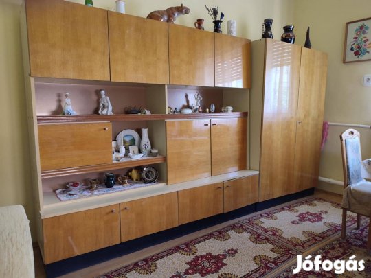 Nappali szekrénysor, retró