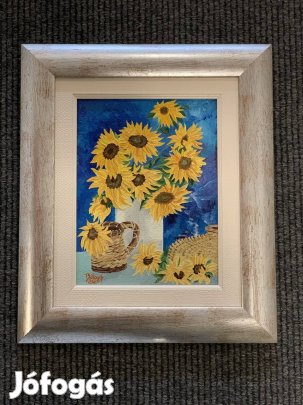 Napraforgós olajfestmény