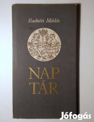 Naptár (Radnóti Miklós) 1975 (megkímélt) 10kép+tartalom