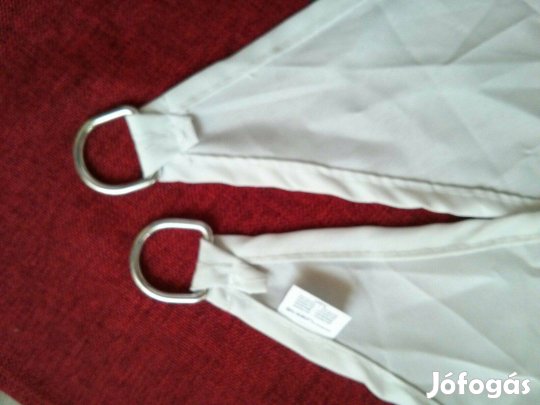 Napvitorla,fehér antracit vagy krém színben Lux vízlepergető 300x300x