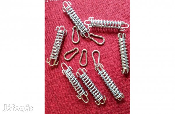 Napvitorla feszítő Készlet 1 darab rugó és 3 db karabiner plusz