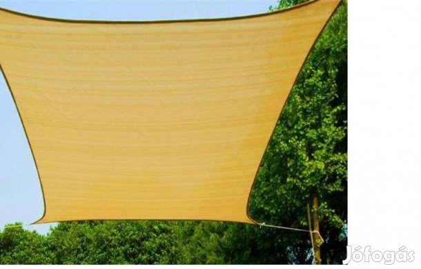 Napvitorla háló Árnyékoló háló homok, országs ingyenes szállítással. 3