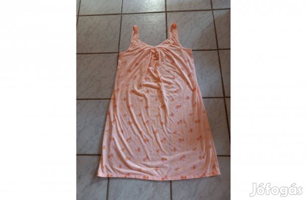 Narancssárga és almazöld pamut hálóing 42-44-es - Új