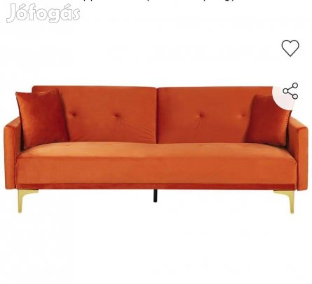 Narancssárga kanapéágy