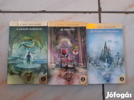 Narnia Krónikái 3 részes könyvcsomag eladó!