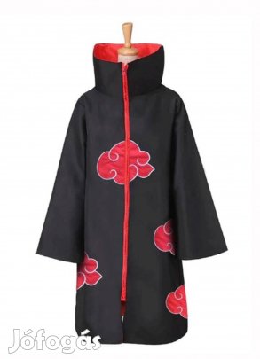 Naruto Akatsuki köpeny jelmez S méret Új Készleten Itachi Uchiha