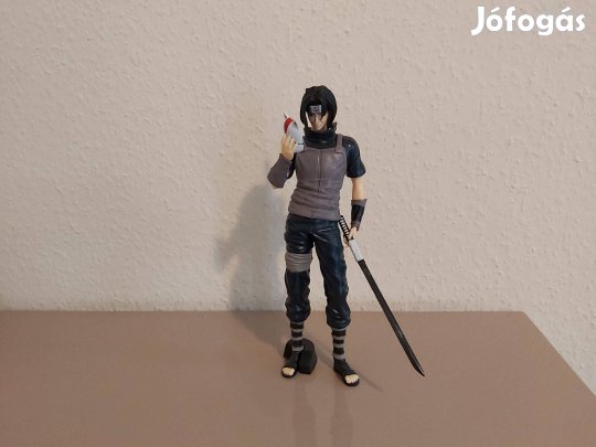 Naruto Itachi Uchiha figura 28 cm Új Készleten anime asztali dísz szob