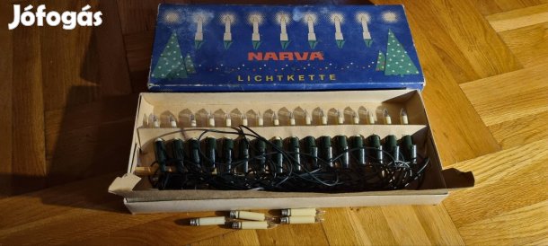 Narva retró karácsonyi fényfűzér 