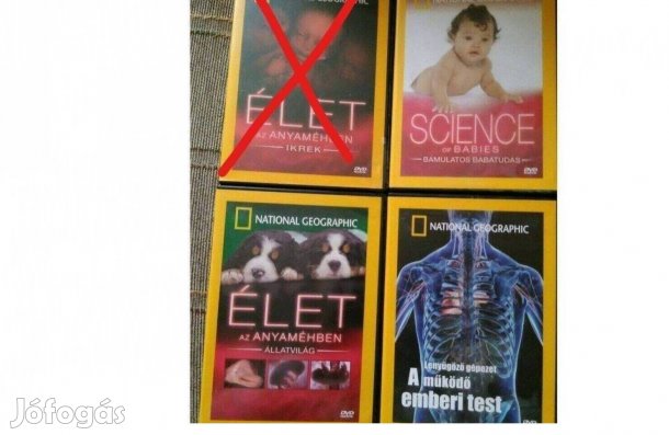 Nat Geographic Új DVD A működő emberi test Bámulatos babatudás