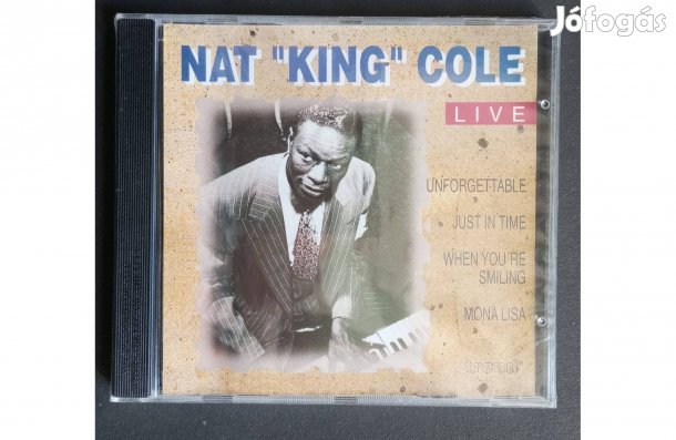 Nat King Cole Live új cd bontatlan