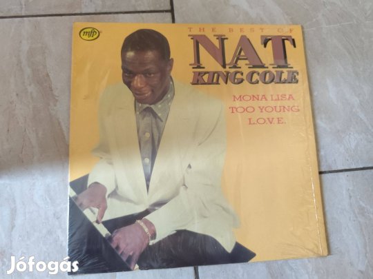 Nat King Cole (Best of) - Soul bakelit hanglemez remek állapotban Ex