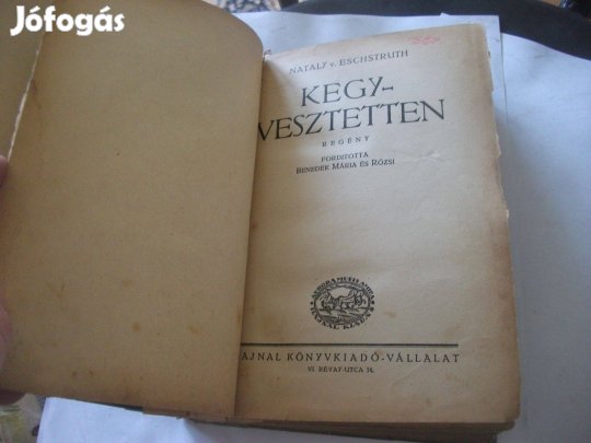 Nataly v. Von Eschstruth - Kegyvesztetten (1923) - romantikus regény